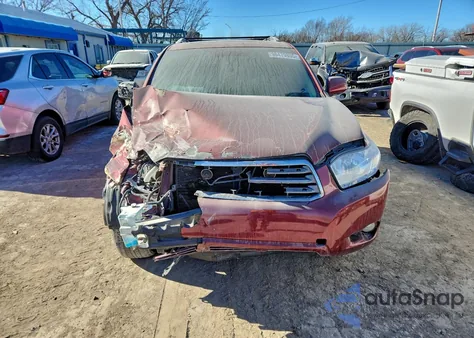 2010 Toyota Highlander Limited z USA, uszkodzony, nr VIN 5TDDK3EH1AS006061